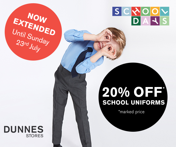 Dunnes Stores School Uniform Sale!
